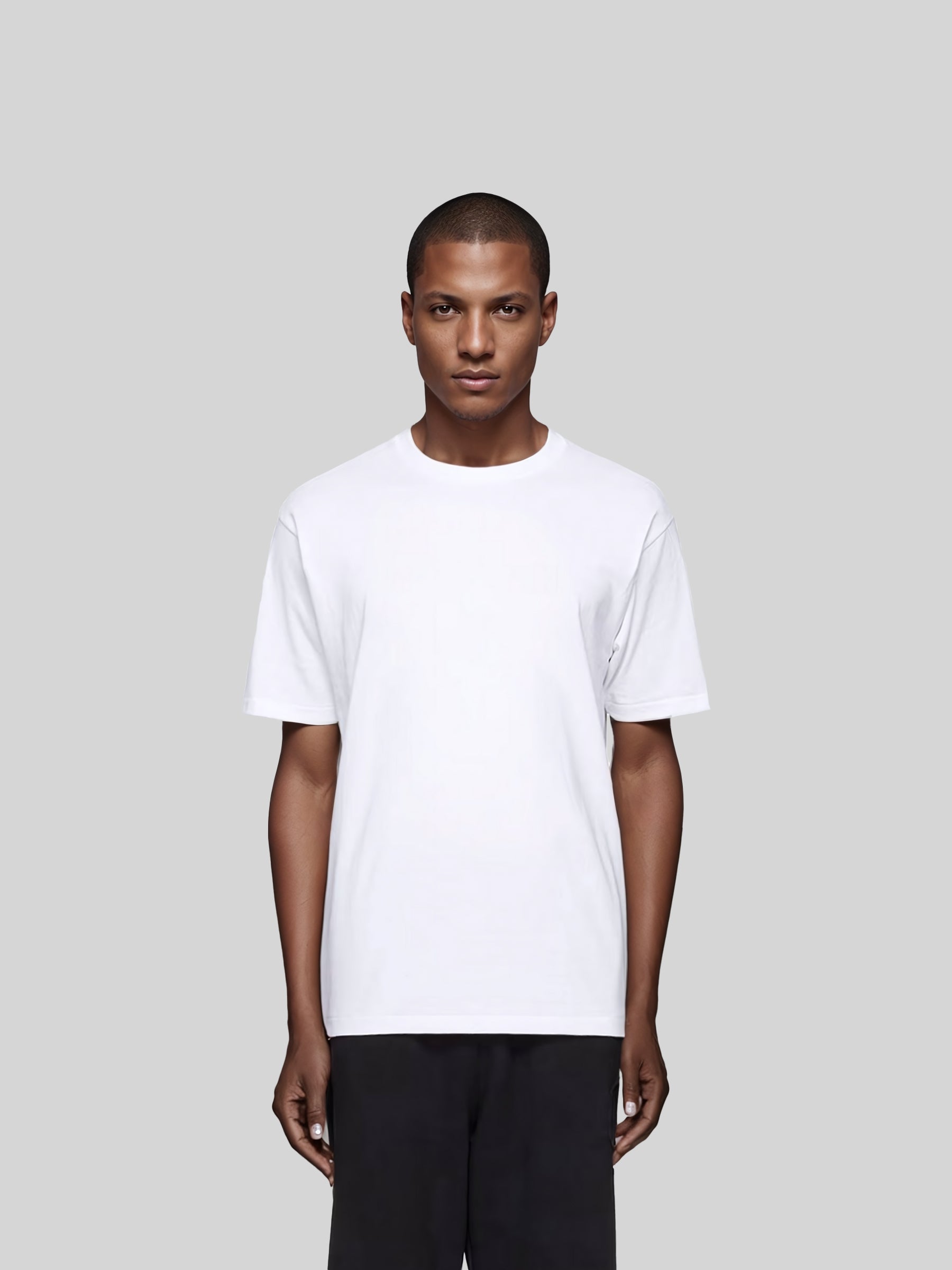 The Combed Cotton Tee in White | Twelve Am